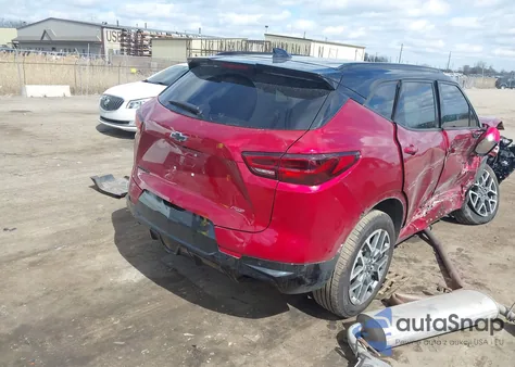 2024 Chevrolet Blazer Fwd Rs из США, поврежденный, VIN 3GNKBERS7RS147952